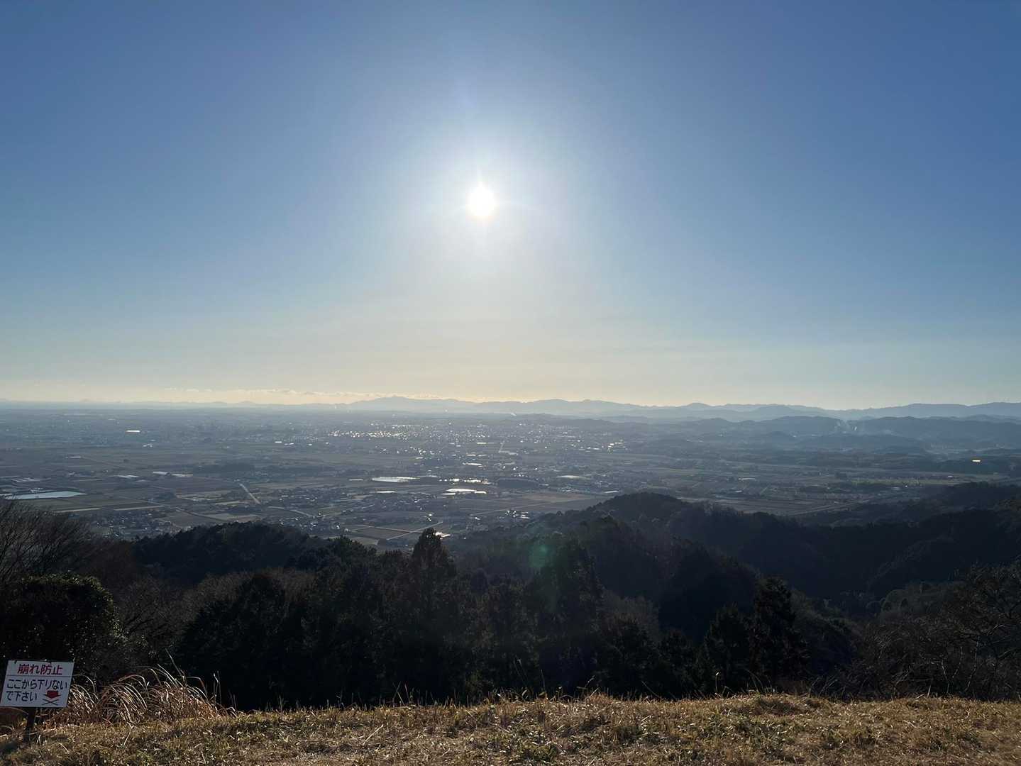 桝形山ピーク　
伊勢方面🤣