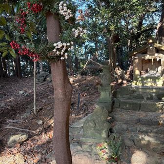 途中の分岐点で手作りリースが飾ってた☺️
赤と白と緑のクリスマスカラー🎄😊