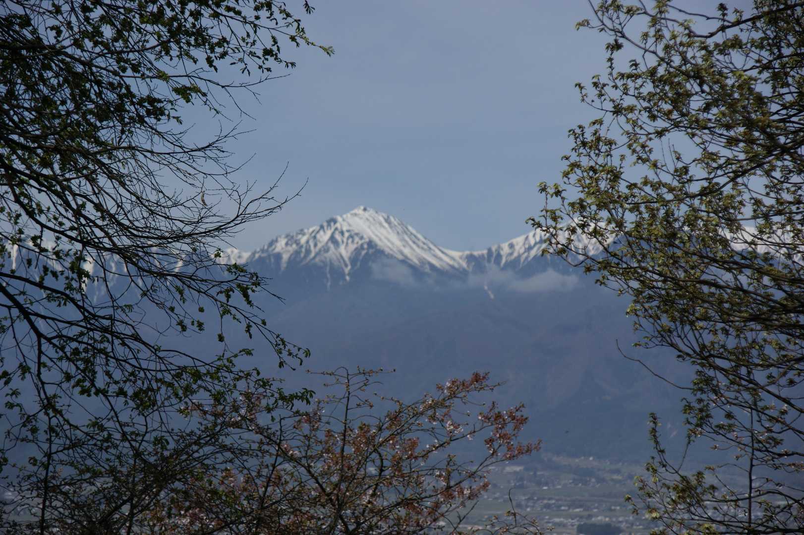 光城山-烏帽子峰-長峰山 縦走コースの写真