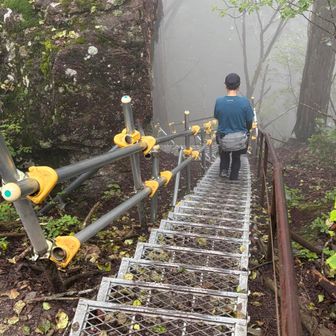 降ったり