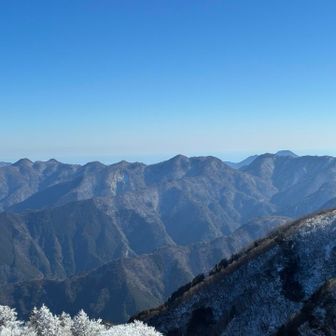 白倉山、古ヶ丸山、江股ノ頭、仙千代ヶ峰