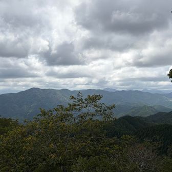 三峰山と高見山方面