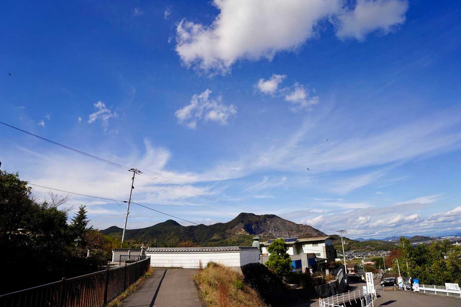 今日は涼しかった。弥谷山⛰️と天霧山