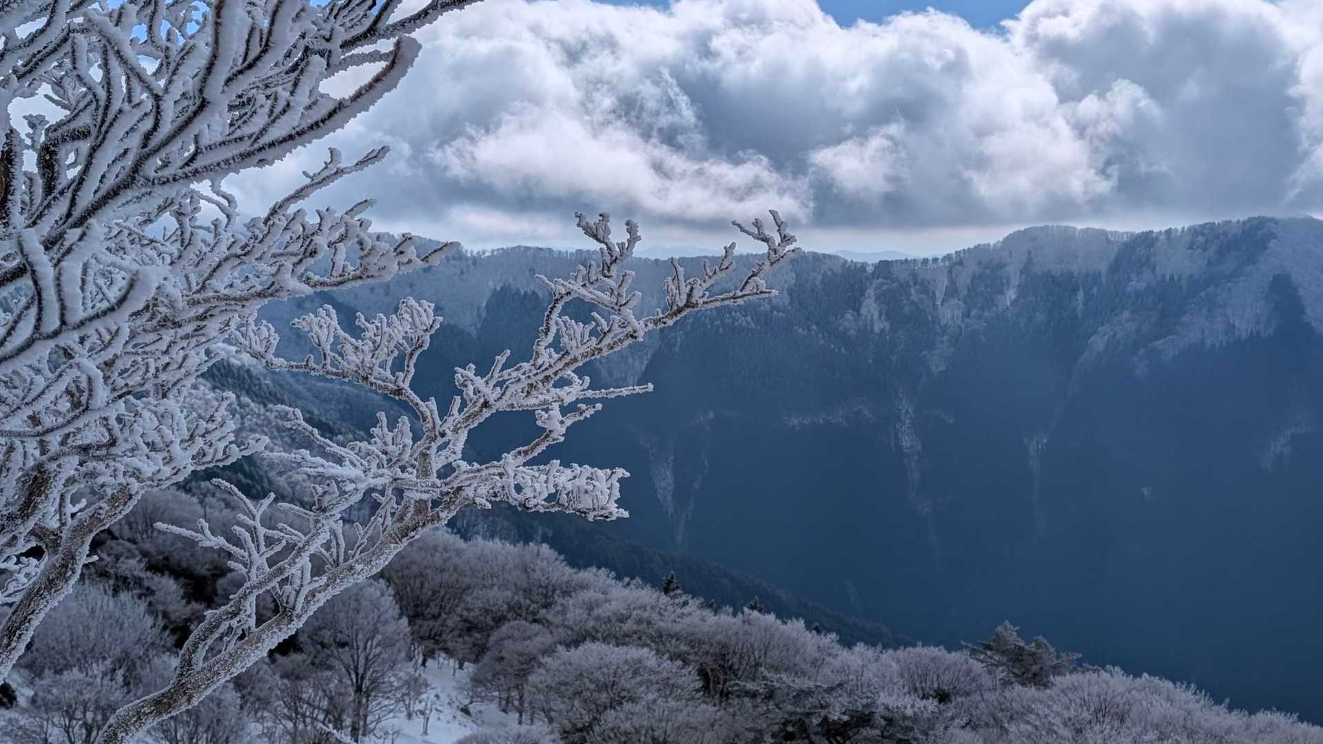 キワラ滝登山口-ハッピのタワ登山口-赤ゾレ山登山口-木梶山 往復コースの写真