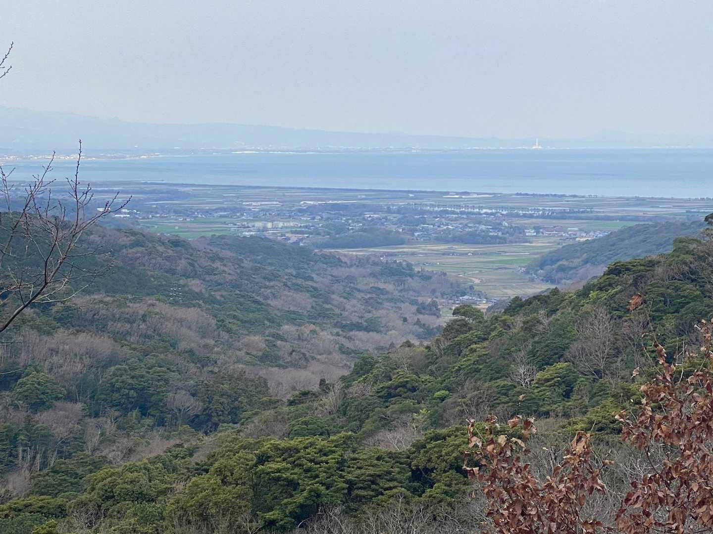 展望、別府湾？