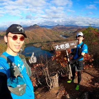 大岩岳ピーク！景色が綺麗すぎて、
ずっと写真の撮影会📸