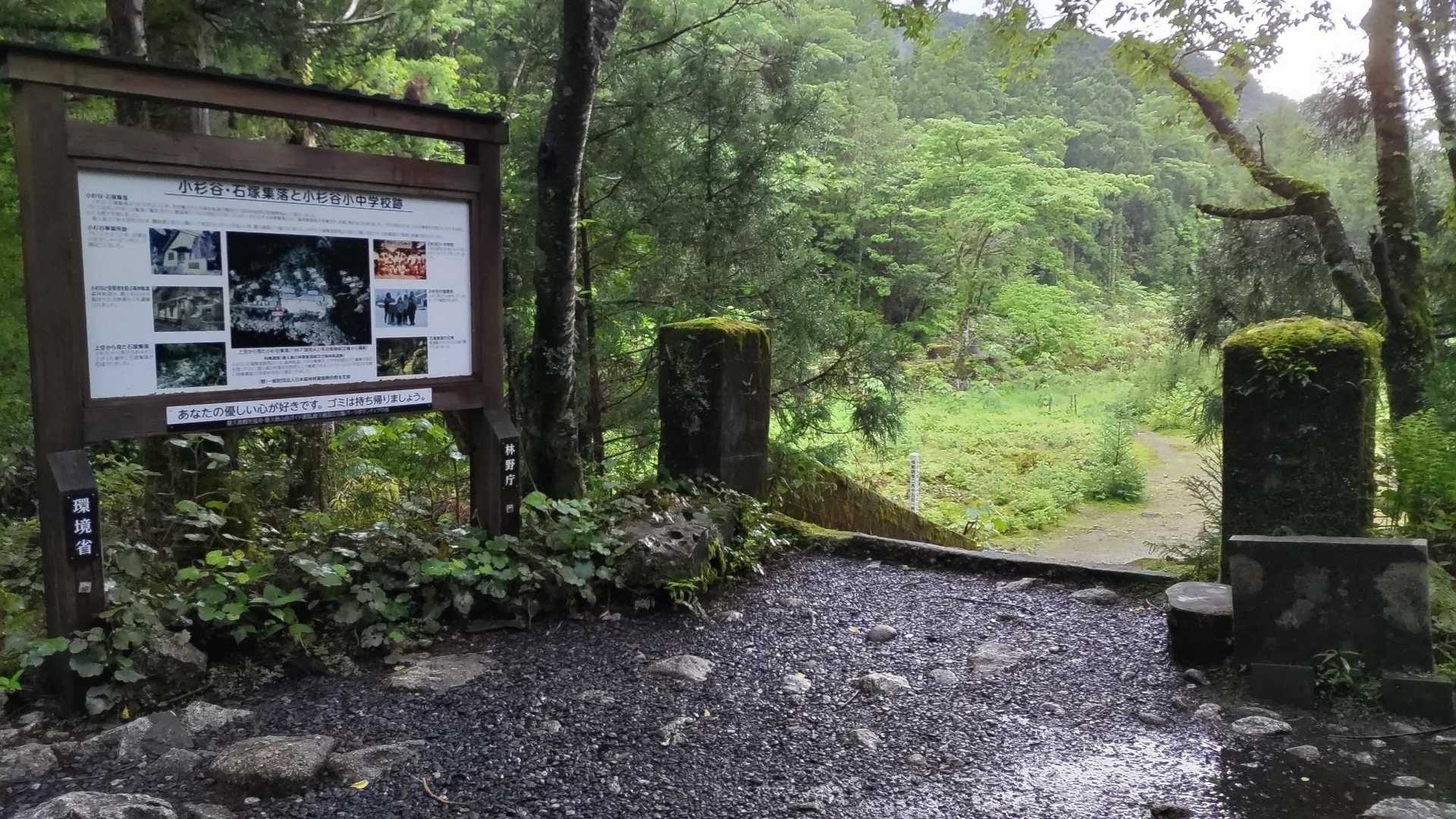 小杉谷小･中学校跡