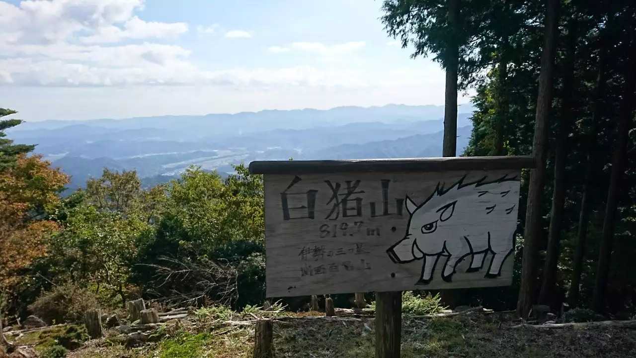 白猪山の写真