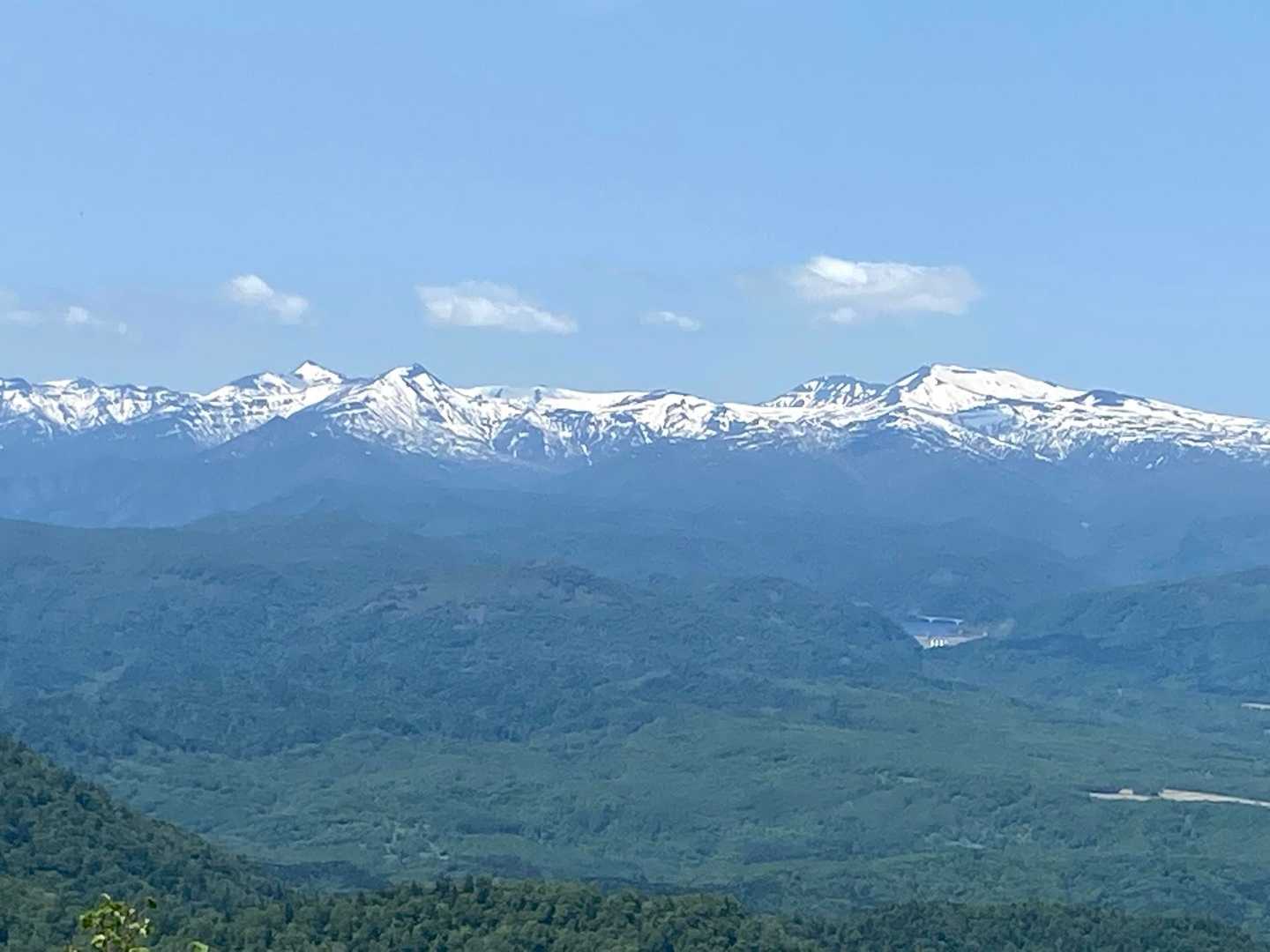 帰り道も絶景