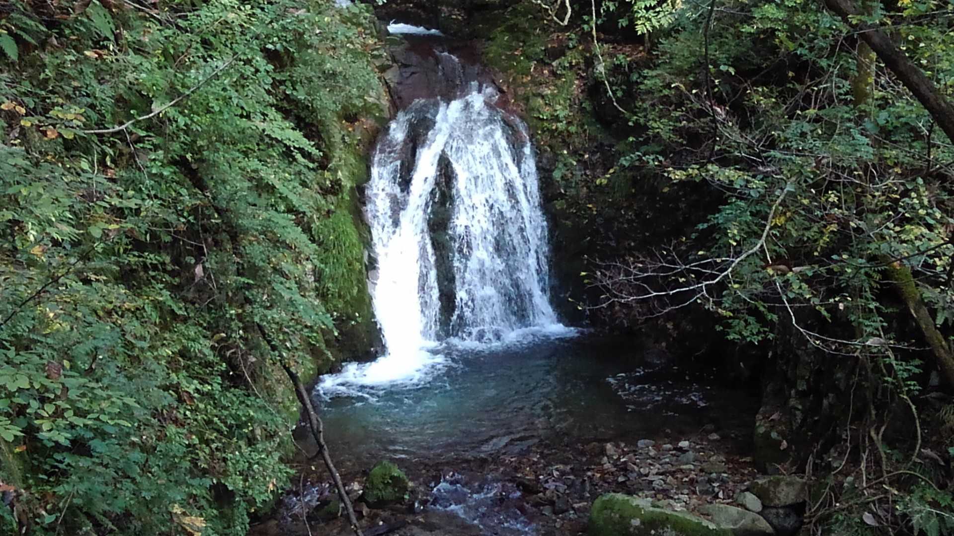 不動の滝。