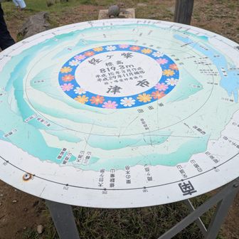 山頂曇りの為何も確認できず、残念です