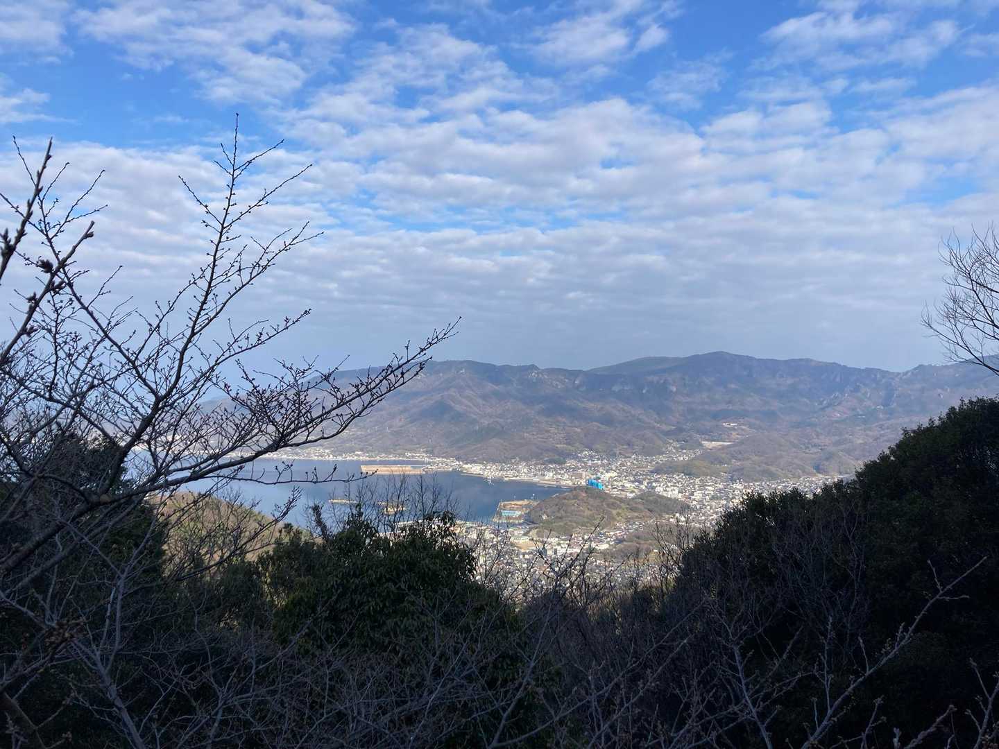 　　　　　　　　展望所から