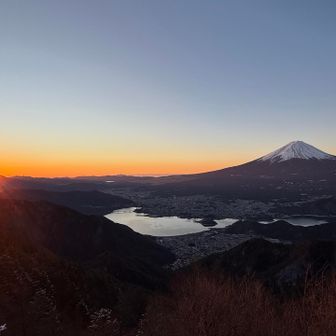 素晴らしい日の出でした
