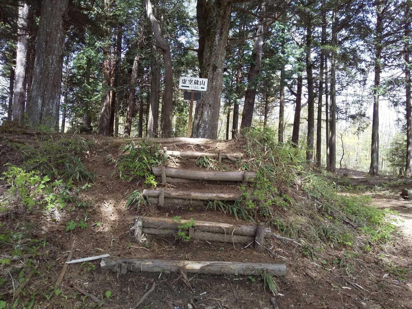 虚空蔵山の写真