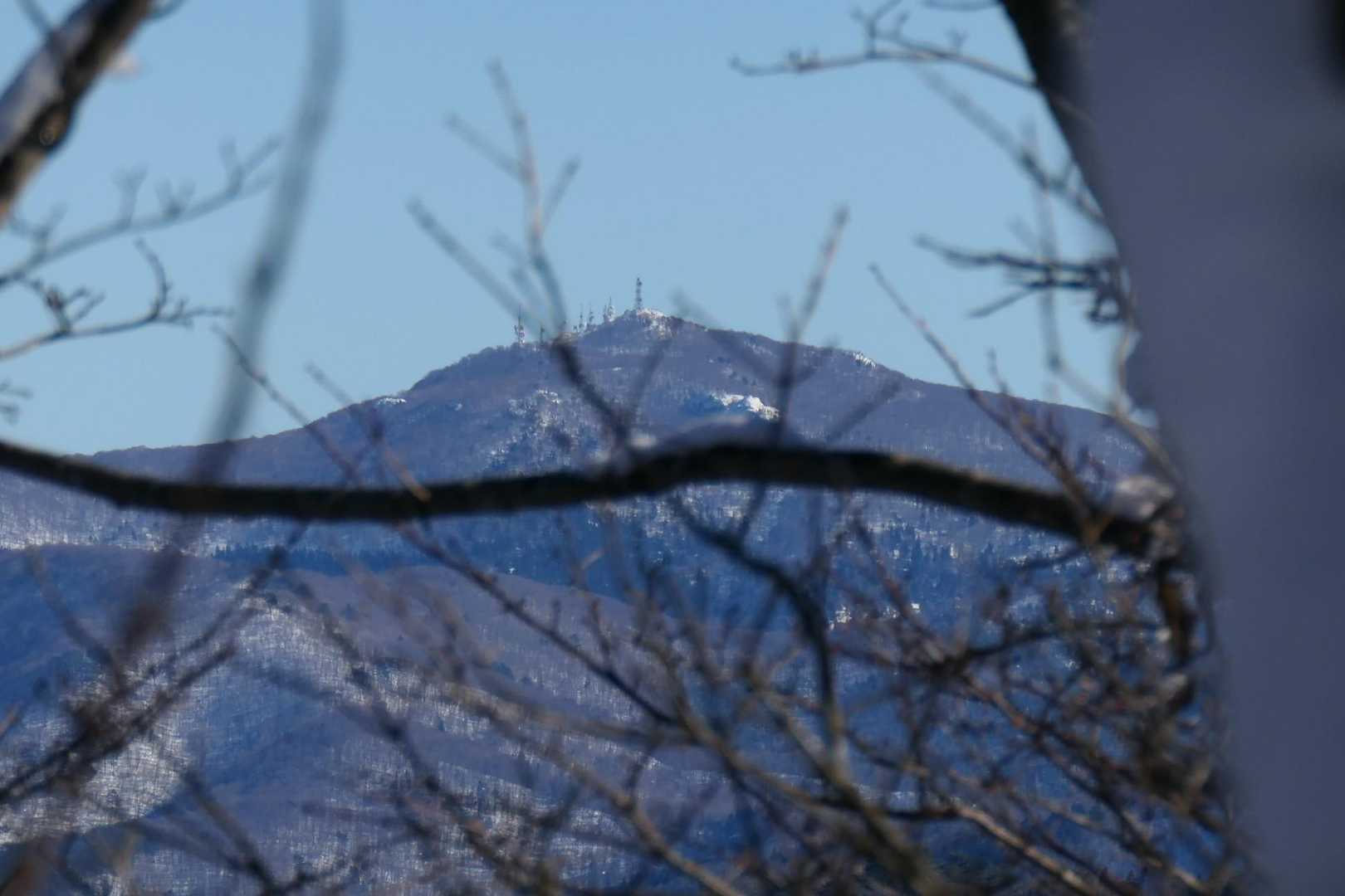 アンテナ塔が見えました