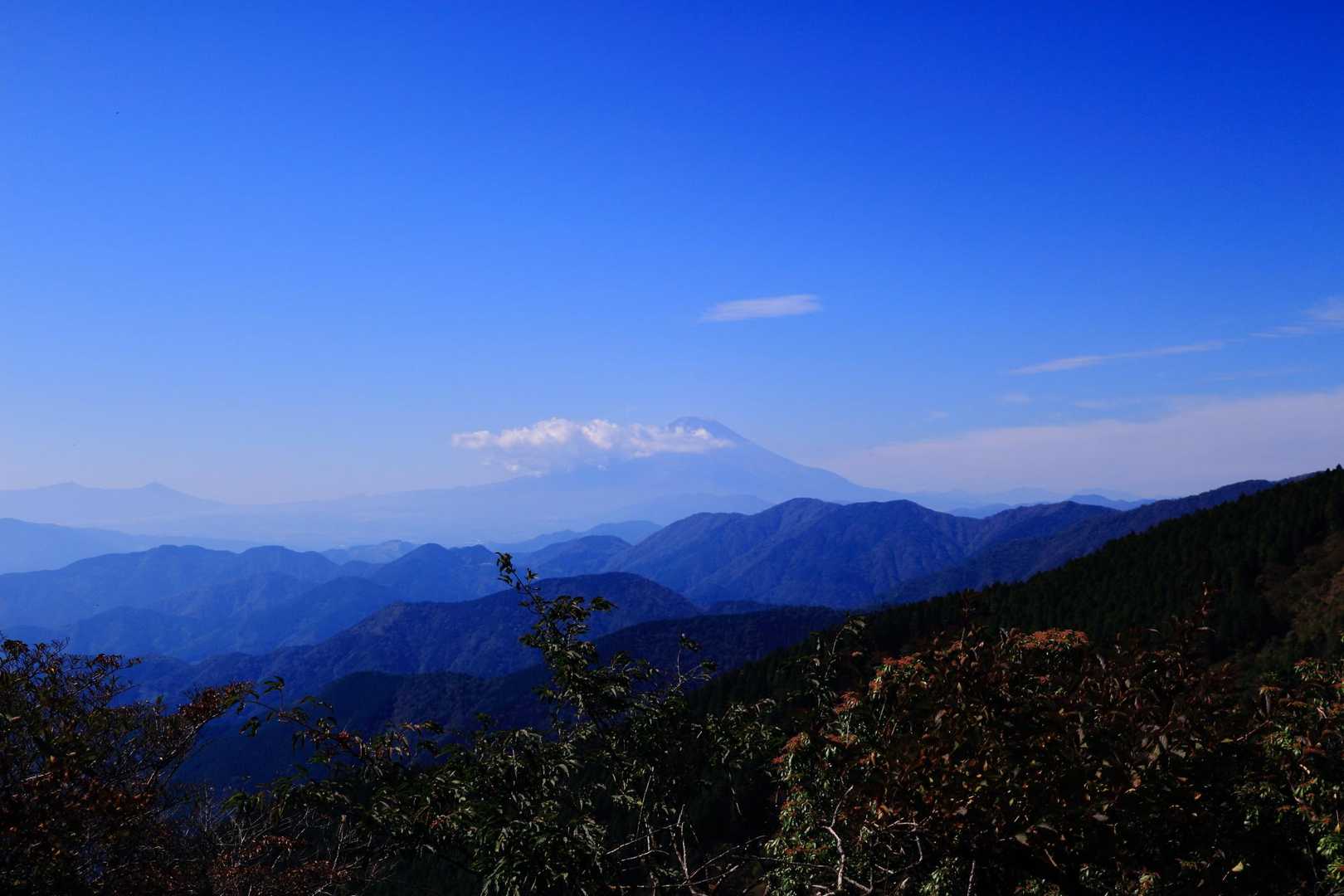 二ノ塔からの富士山、好きだなぁ。