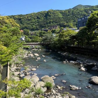 湯本に向かいますよー！