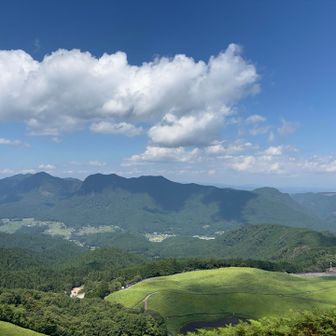 亀山山頂からの曽爾高原⛰️