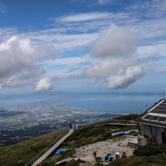 お天気は下り坂
早々に下山