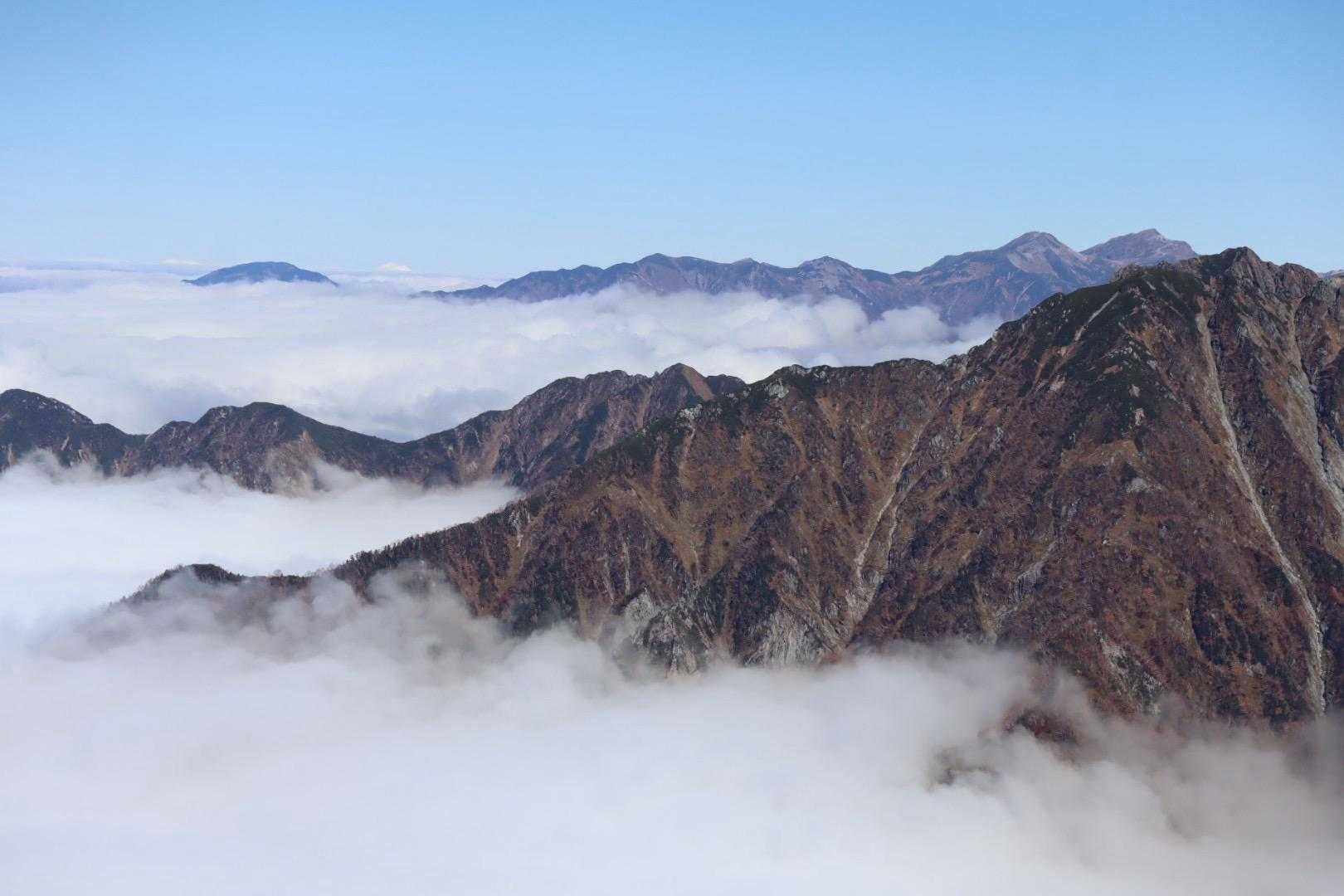 早月尾根だ〜