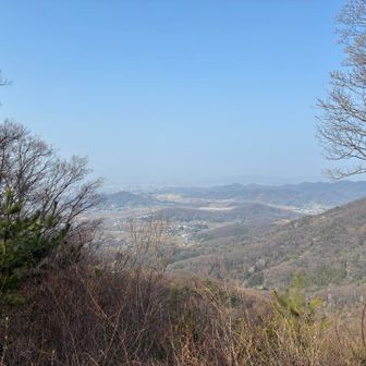 ちょっぴり歩いて。
群馬方面だね〜。