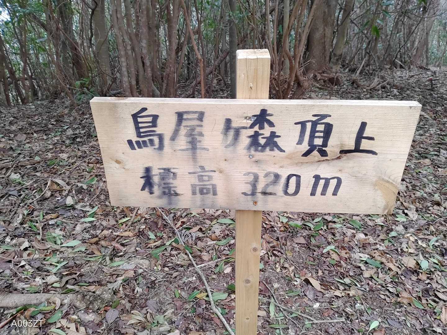 鳥屋ヶ森登山口-鳥屋ヶ森 往復コースの写真