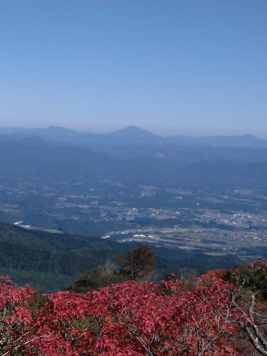 市房山方面も良く見える