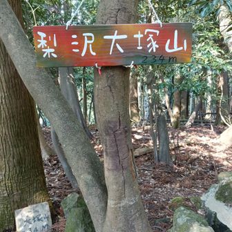 梨沢大塚山登頂