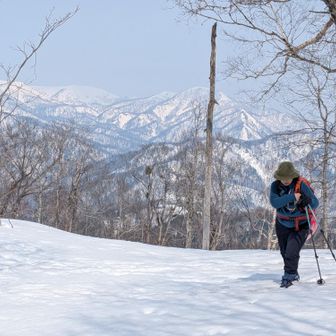 余市岳は左手👈
影になって見えないかなぁ😅
朝里岳〜白井岳は見えています