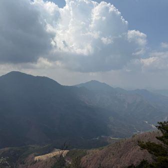 富士山は雲の中①