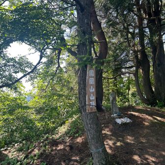 少ししたら他の登山者が来られました
飴ちゃん頂きました
ありがとうございました