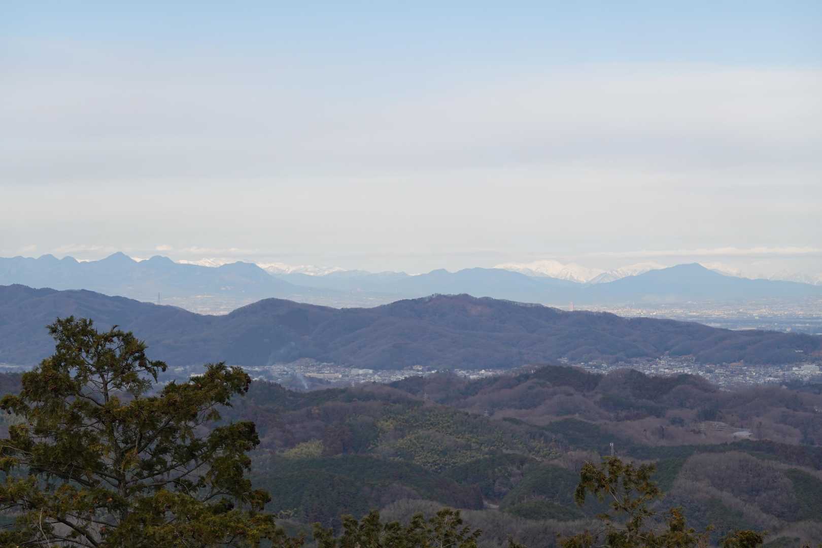 官ノ倉山からの眺め