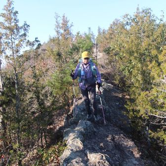 プチ岩尾根歩き