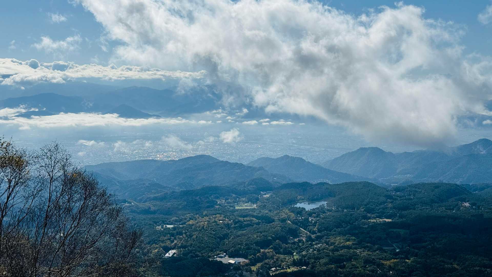 長野市方面が一望できます。