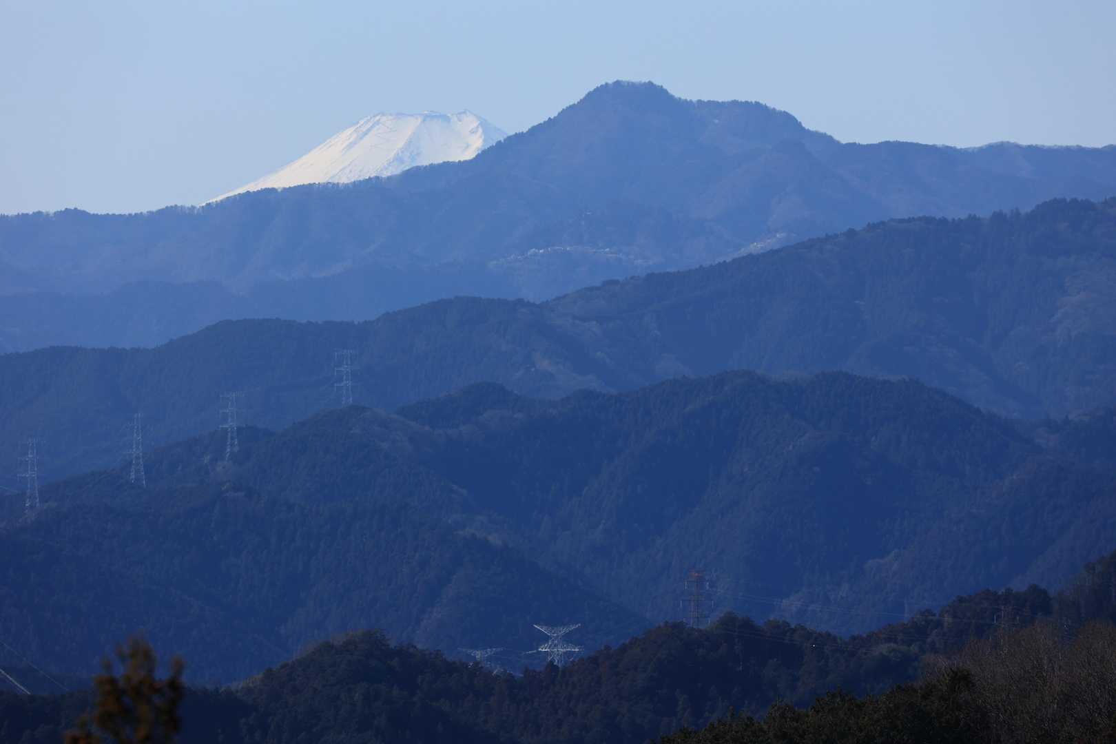 🗻↔︎⛰️
富士山と大岳山が近づいて来た