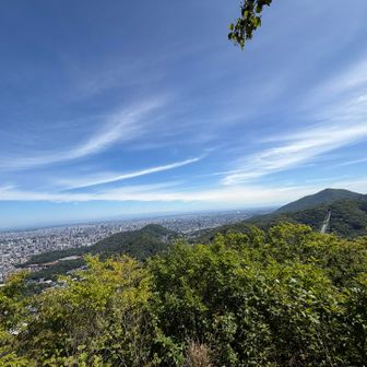 奥三角山山頂