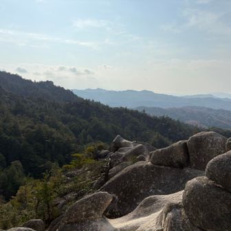 眺め良し👍

天狗岩下でお昼休憩です