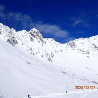 駒ヶ岳ロープウェイ🚡降りたら、雪の千畳敷カールがお出迎え、いつ見てもスバラシイ👏

ちなみに今回も菅の台バスセンター🅿️駐車で、
8時45分頃到着🚙
週末でしかも年末だから車が多いかなと思ったが、全然空いてました😌