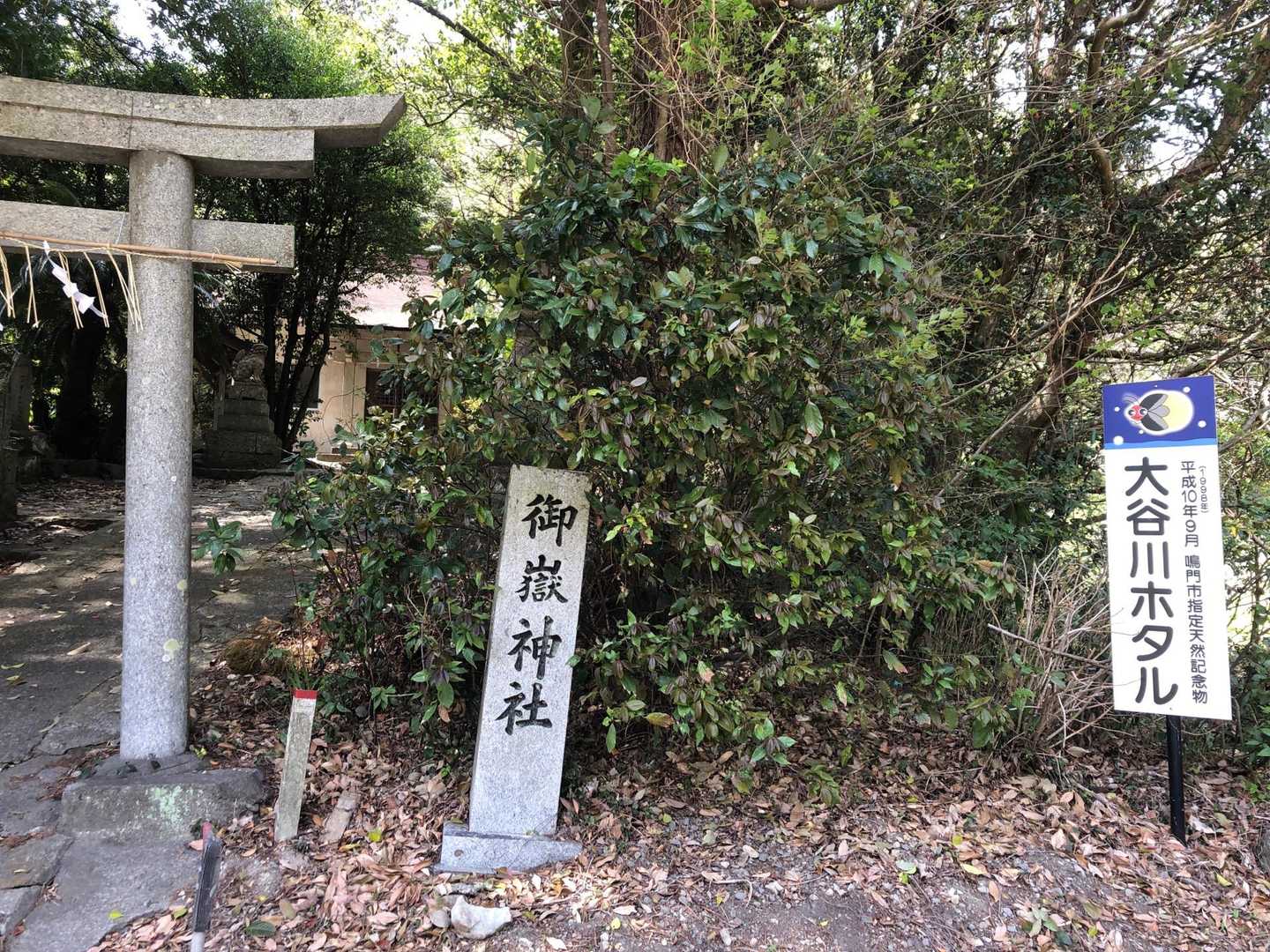 御嶽神社から登ります