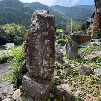 民家隣にある庚申塔と石仏🙏

付近には旧青梅街道・棚沢の馬頭観音もあった様です(よそ見してた⁈気づかず😅)