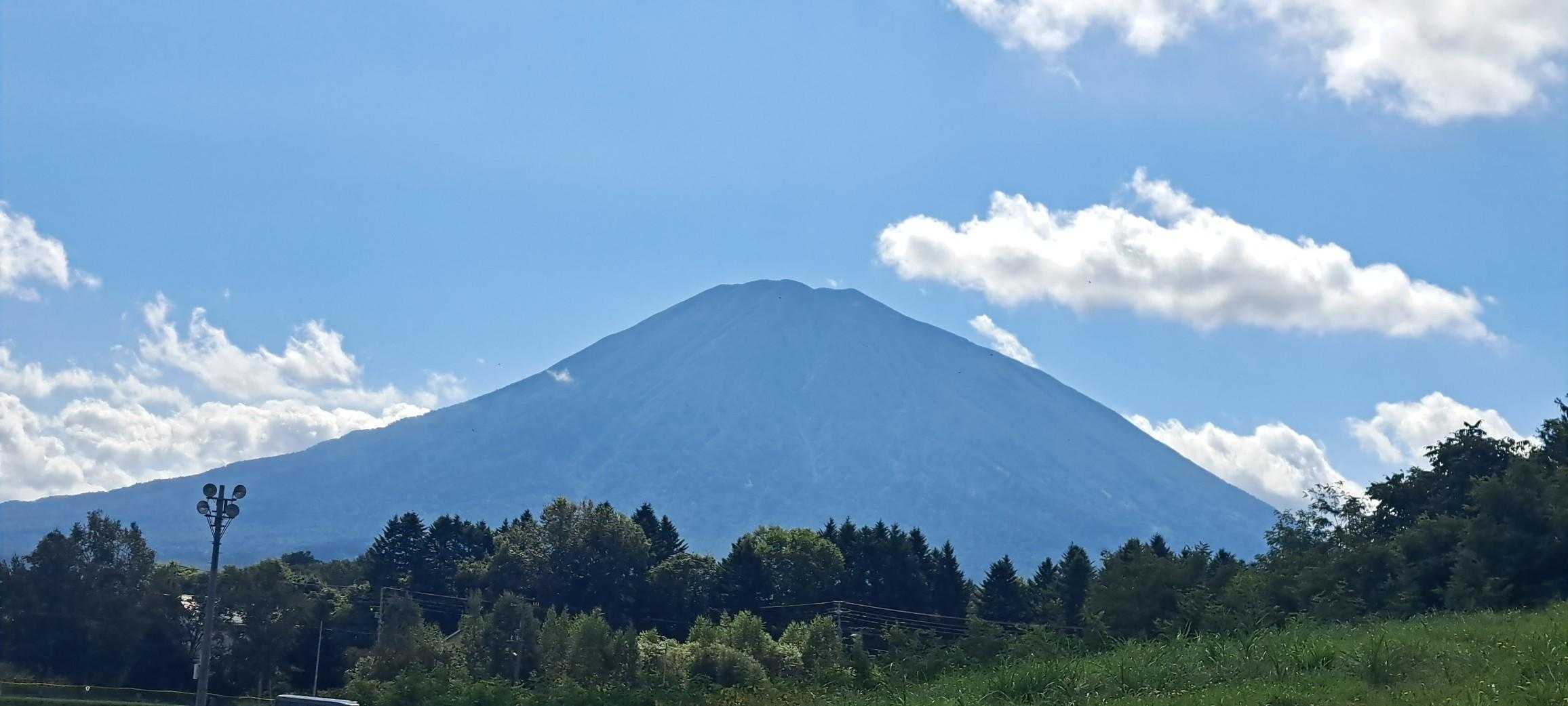 羊蹄山もバッチリ👌