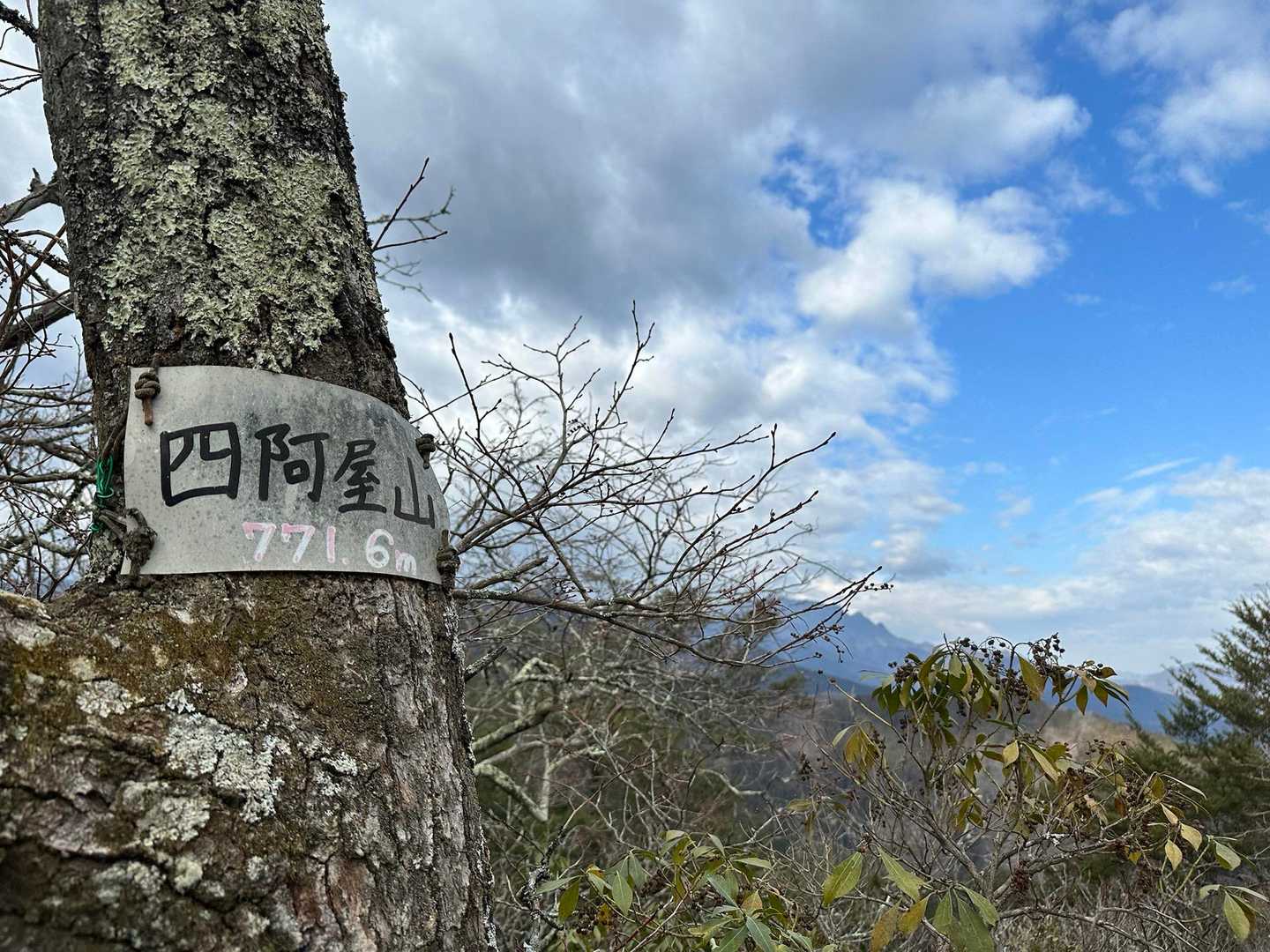 して、山頂。両神山が奥に