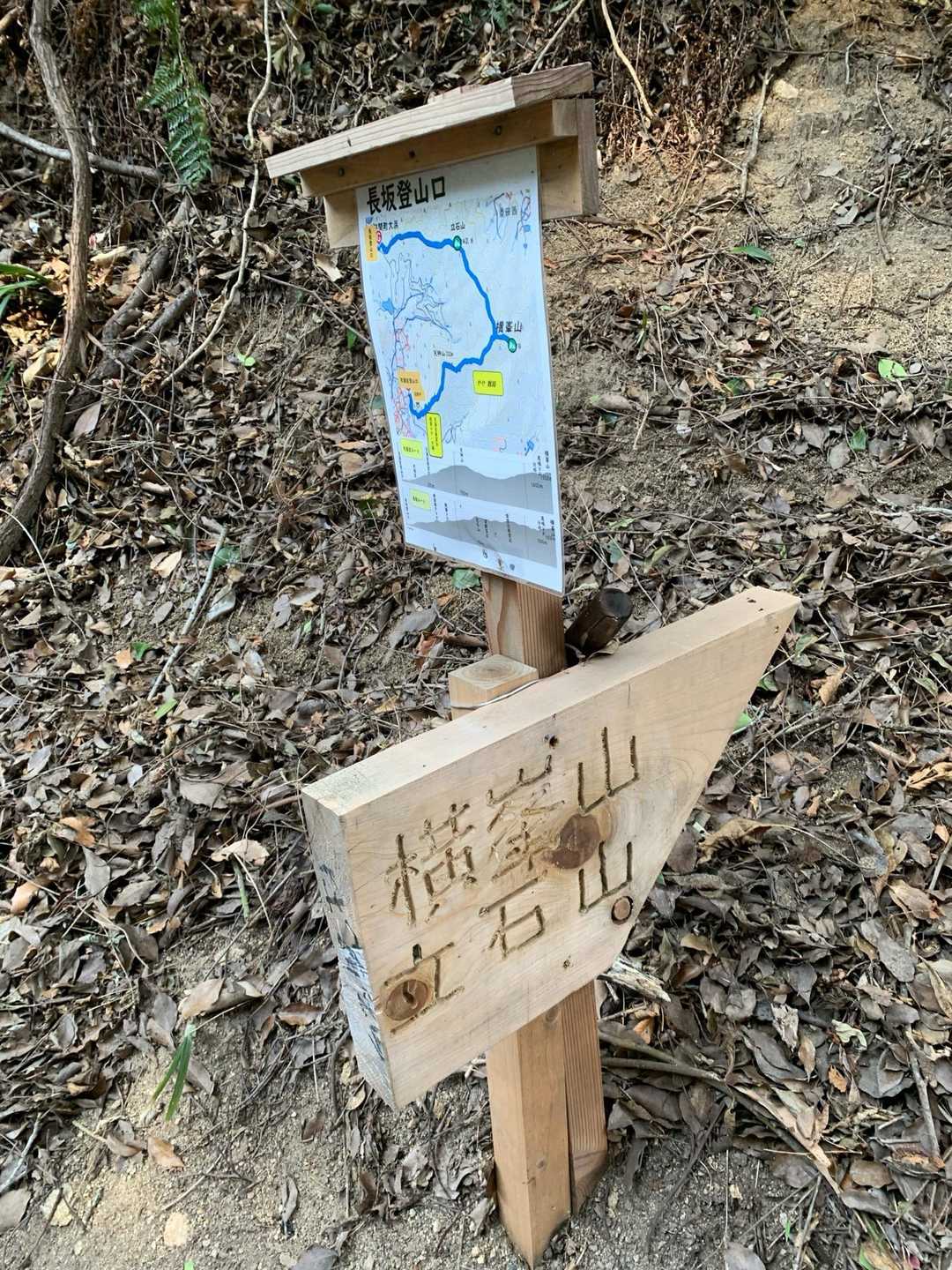 長坂登山口から登ります👆