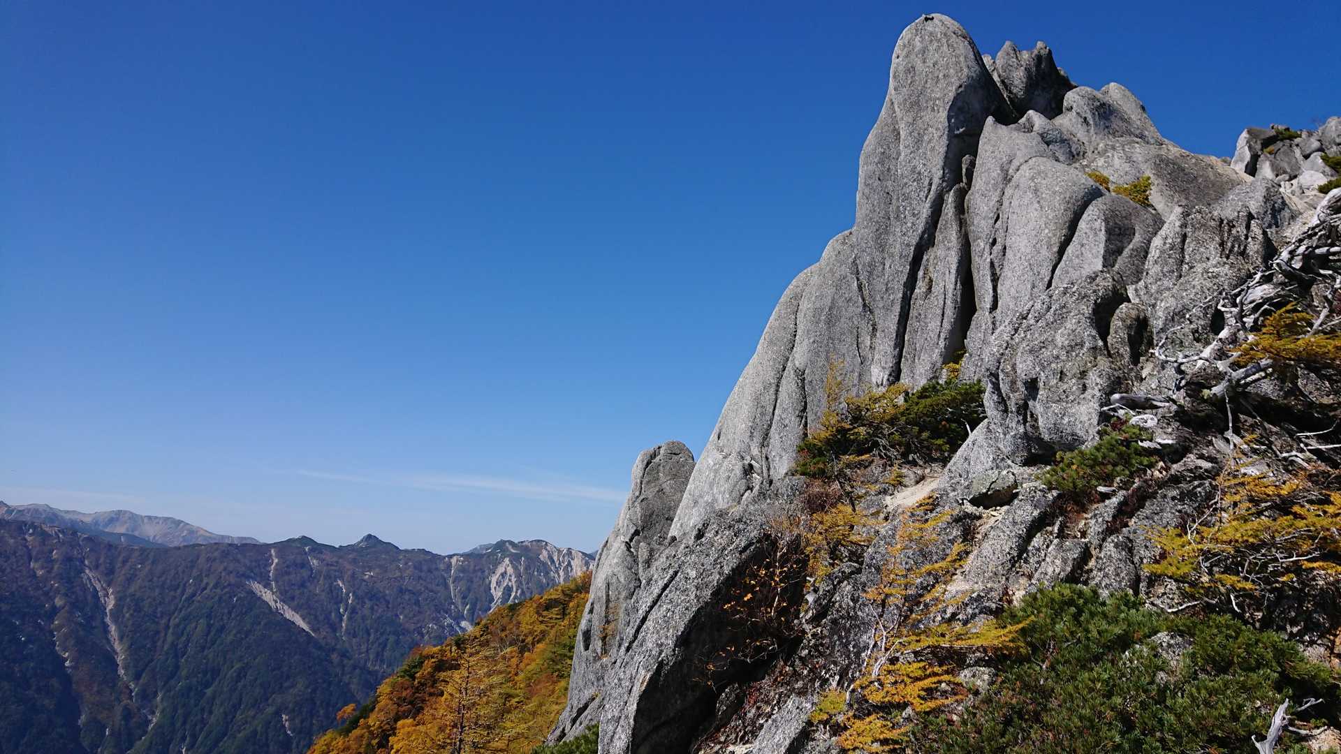 白沢登山口-大凪山-餓鬼岳-餓鬼のコブ-唐沢岳 往復コースの写真