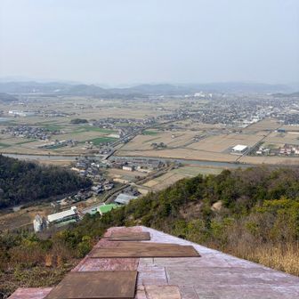 ハングライダー滑走路からは邑久の町が一望✨