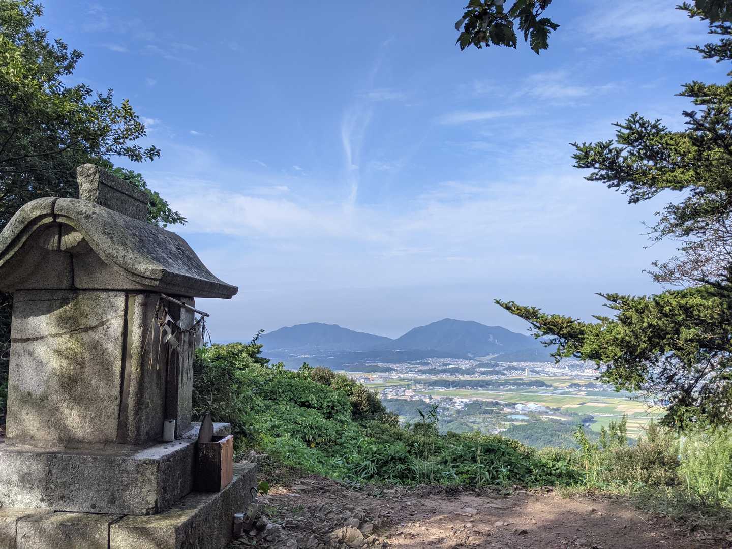 許斐山山頂