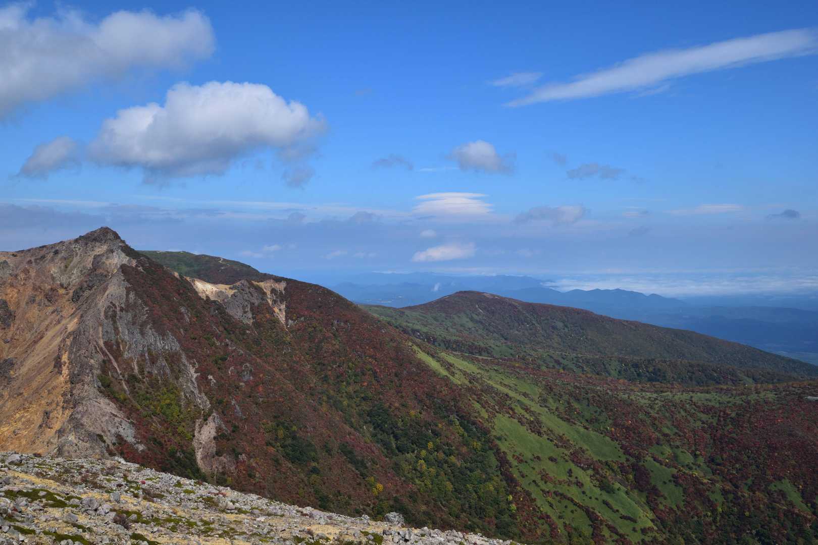 峠の茶屋登山口-茶臼岳-ひょうたん池-隠居倉-熊見曽根-1 周回コースの写真
