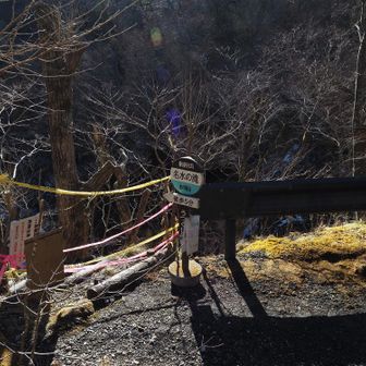 名水の滝は災害でいけなかった