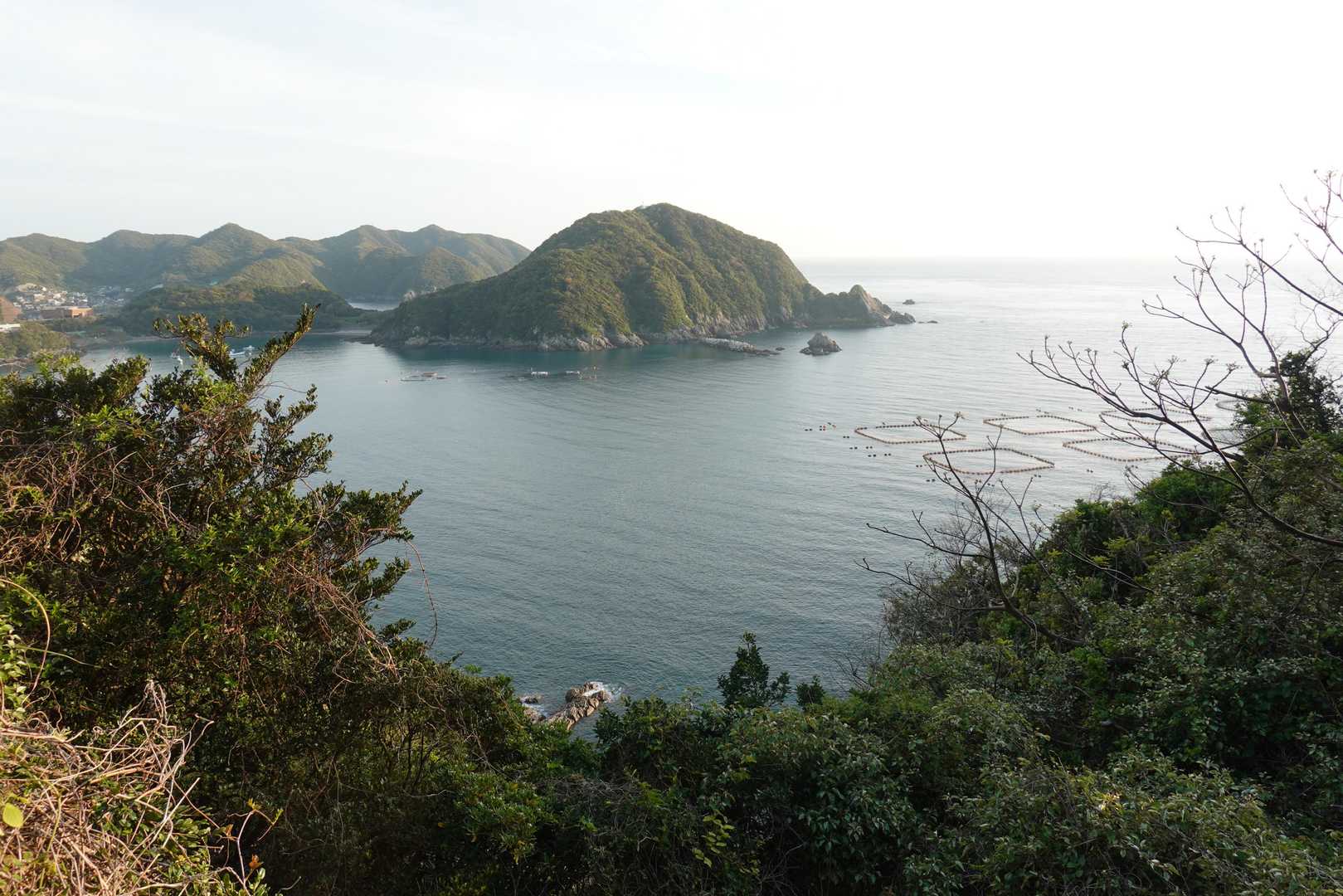 やっと海が見えるところまで来た