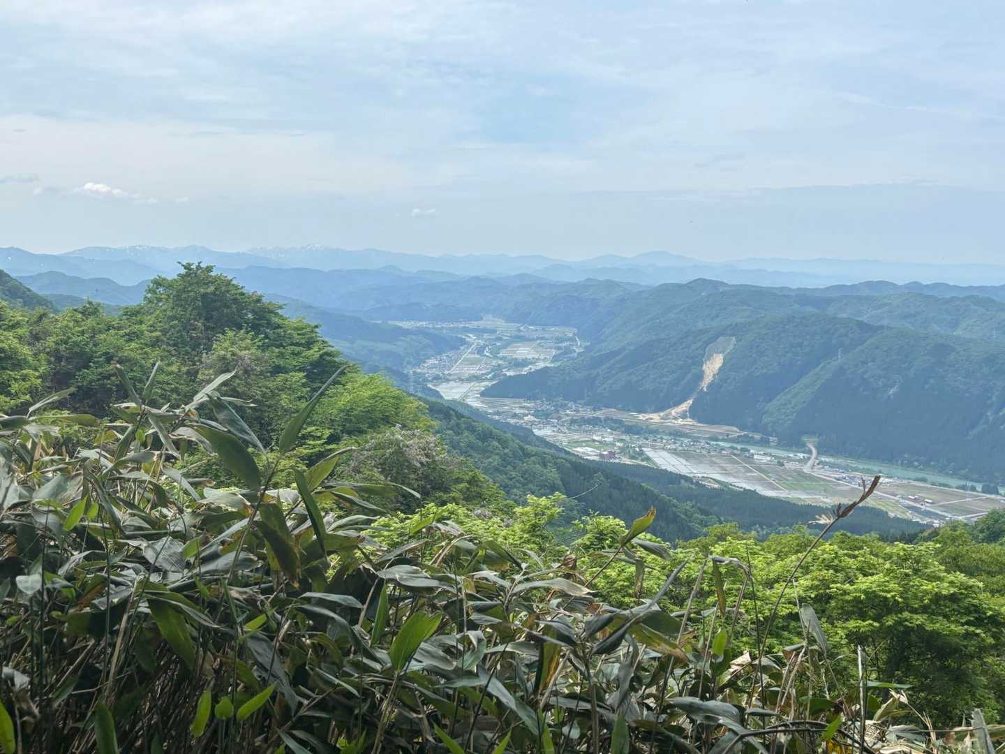 モヤってるけど素敵な里山景色✨